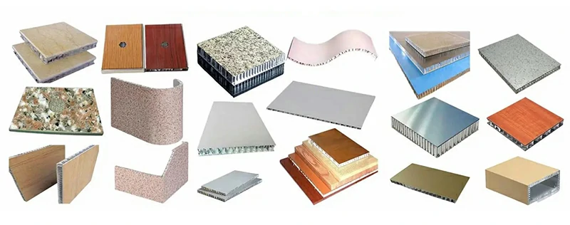 Honeycomb Core Structure and Overall Thickness Range