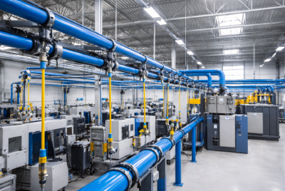Factory Compressed Air Distribution Systems