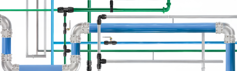 Aluminum Air Piping System Design & Installation