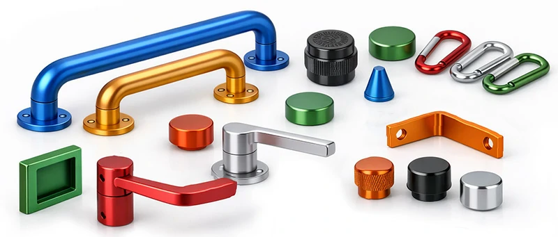 Antimicrobial anodized aluminum