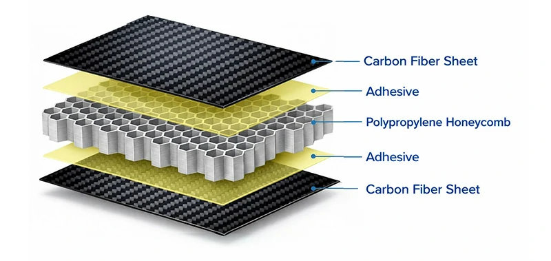 Carbon Fiber Honeycomb Panel
