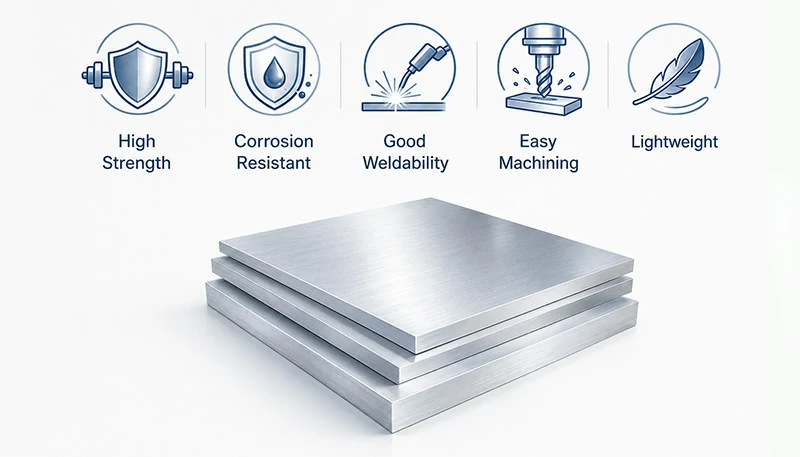 Advantages of 6062 aluminum sheet plate