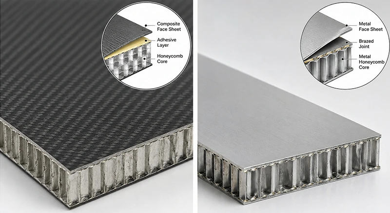 alt: honeycomb panel fabrication method