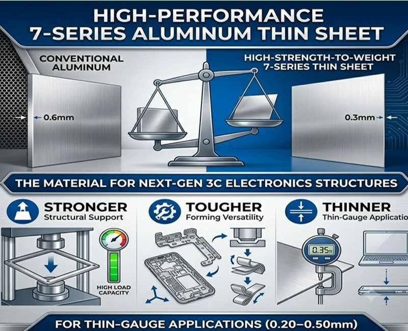 high-strength 7-series aluminum thin sheet