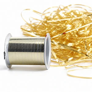 Gold bonding ribbon