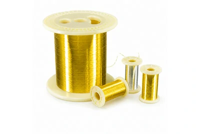  Gold-coated silver alloy wire