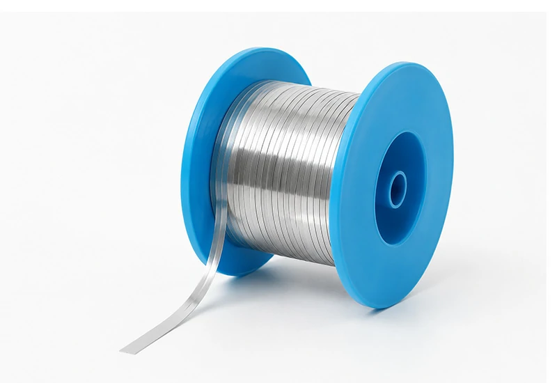 Aluminum bonding ribbon spool for power modules